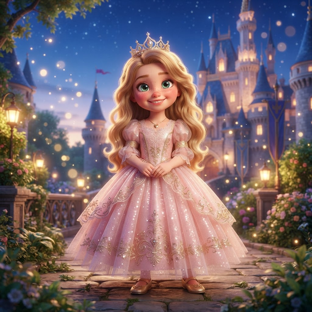 Illustration of Princess Gracie, The Kind-Hearted Royal